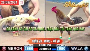 Trận 23 CPC3 26/8/2024 Anh Quý Cần Thơ Đá Xổ Anh Huy