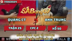 TRẬN 25 CPC2 A QUANG CT VS A TRUNG